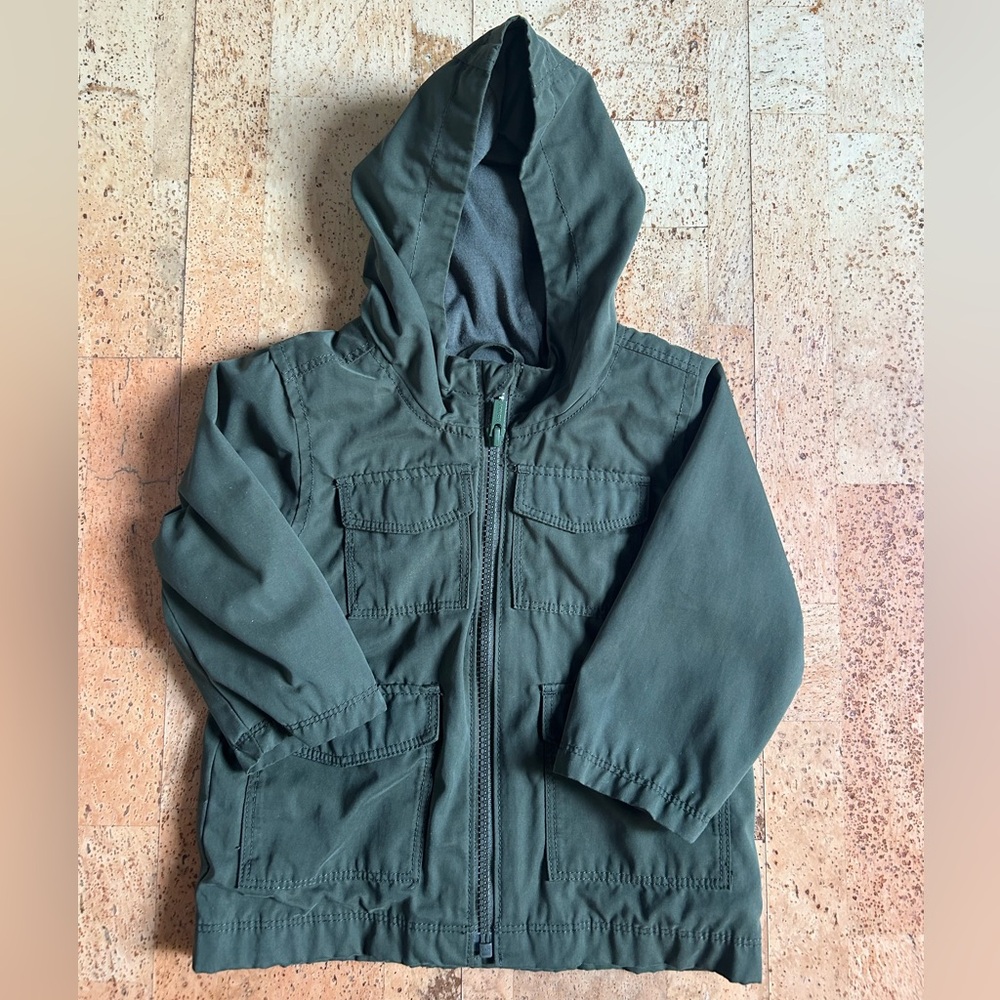 Old Navy Green Hooded Jacket
